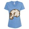 Women's Snow Heather Jersey V-Neck T-Shirt Thumbnail