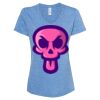 Women's Snow Heather Jersey V-Neck T-Shirt Thumbnail