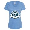 Women's Snow Heather Jersey V-Neck T-Shirt Thumbnail