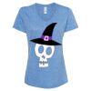 Women's Snow Heather Jersey V-Neck T-Shirt Thumbnail