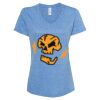 Women's Snow Heather Jersey V-Neck T-Shirt Thumbnail