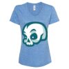 Women's Snow Heather Jersey V-Neck T-Shirt Thumbnail