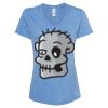 Women's Snow Heather Jersey V-Neck T-Shirt Thumbnail