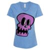 Women's Snow Heather Jersey V-Neck T-Shirt Thumbnail