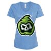 Women's Snow Heather Jersey V-Neck T-Shirt Thumbnail