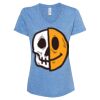 Women's Snow Heather Jersey V-Neck T-Shirt Thumbnail