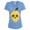 Women's Snow Heather Jersey V-Neck T-Shirt Thumbnail