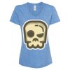 Women's Snow Heather Jersey V-Neck T-Shirt Thumbnail