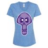 Women's Snow Heather Jersey V-Neck T-Shirt Thumbnail