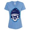 Women's Snow Heather Jersey V-Neck T-Shirt Thumbnail
