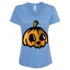 Women's Snow Heather Jersey V-Neck T-Shirt Thumbnail