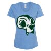 Women's Snow Heather Jersey V-Neck T-Shirt Thumbnail