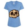 Women's Snow Heather Jersey V-Neck T-Shirt Thumbnail