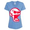 Women's Snow Heather Jersey V-Neck T-Shirt Thumbnail
