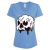 Women's Snow Heather Jersey V-Neck T-Shirt Thumbnail