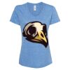 Women's Snow Heather Jersey V-Neck T-Shirt Thumbnail