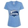 Women's Snow Heather Jersey V-Neck T-Shirt Thumbnail