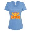 Women's Snow Heather Jersey V-Neck T-Shirt Thumbnail