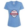 Women's Snow Heather Jersey V-Neck T-Shirt Thumbnail