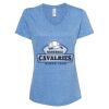 Women's Snow Heather Jersey V-Neck T-Shirt Thumbnail