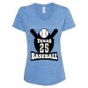 Women's Snow Heather Jersey V-Neck T-Shirt Thumbnail
