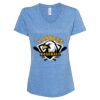 Women's Snow Heather Jersey V-Neck T-Shirt Thumbnail