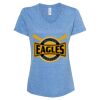 Women's Snow Heather Jersey V-Neck T-Shirt Thumbnail
