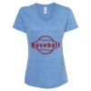 Women's Snow Heather Jersey V-Neck T-Shirt Thumbnail