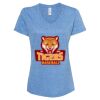 Women's Snow Heather Jersey V-Neck T-Shirt Thumbnail
