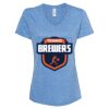 Women's Snow Heather Jersey V-Neck T-Shirt Thumbnail