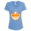 Women's Snow Heather Jersey V-Neck T-Shirt Thumbnail