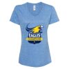 Women's Snow Heather Jersey V-Neck T-Shirt Thumbnail