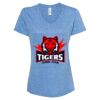 Women's Snow Heather Jersey V-Neck T-Shirt Thumbnail