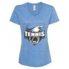 Women's Snow Heather Jersey V-Neck T-Shirt Thumbnail