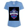 Women's Snow Heather Jersey V-Neck T-Shirt Thumbnail