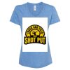 Women's Snow Heather Jersey V-Neck T-Shirt Thumbnail