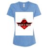 Women's Snow Heather Jersey V-Neck T-Shirt Thumbnail