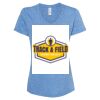 Women's Snow Heather Jersey V-Neck T-Shirt Thumbnail