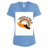 Women's Snow Heather Jersey V-Neck T-Shirt Thumbnail