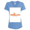 Women's Snow Heather Jersey V-Neck T-Shirt Thumbnail