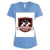 Women's Snow Heather Jersey V-Neck T-Shirt Thumbnail