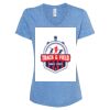 Women's Snow Heather Jersey V-Neck T-Shirt Thumbnail