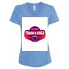 Women's Snow Heather Jersey V-Neck T-Shirt Thumbnail