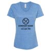Women's Snow Heather Jersey V-Neck T-Shirt Thumbnail