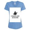 Women's Snow Heather Jersey V-Neck T-Shirt Thumbnail