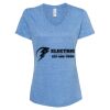 Women's Snow Heather Jersey V-Neck T-Shirt Thumbnail