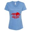 Women's Snow Heather Jersey V-Neck T-Shirt Thumbnail