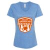 Women's Snow Heather Jersey V-Neck T-Shirt Thumbnail