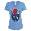 Women's Snow Heather Jersey V-Neck T-Shirt Thumbnail