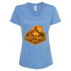Women's Snow Heather Jersey V-Neck T-Shirt Thumbnail
